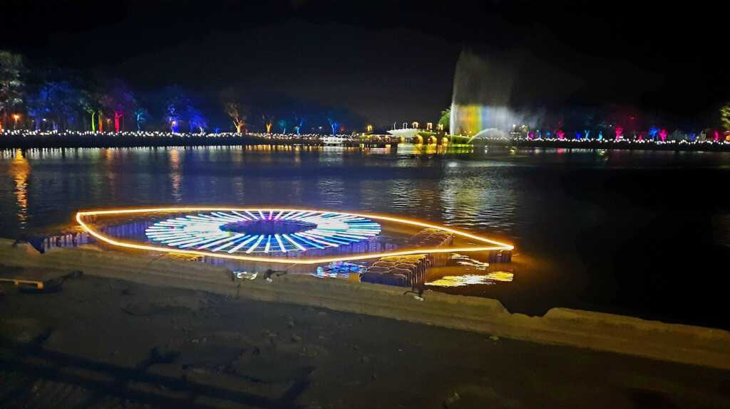 ▲新營波光節（台南市政府觀光旅遊局提供）